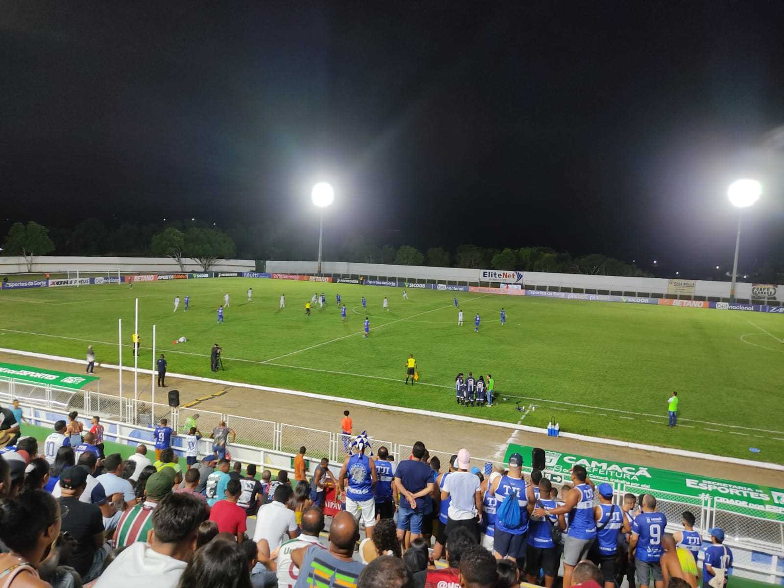 Camacã: Na inauguração das novas instalações do estádio Ribeirão Itabuna fica no empate contra o Doce Mel
